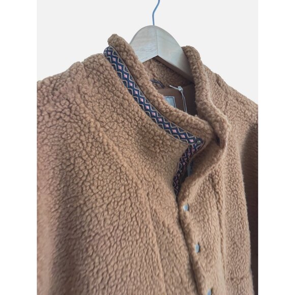 Alpine Design 1/4 Snap Sherpa Size XL Women's Caramel Latte NWT $88 Fleece Pullo - Picture 11 of 11
